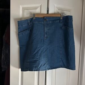 White Stag Jean skirt Size 18